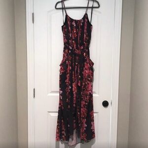 Tropical floral dress